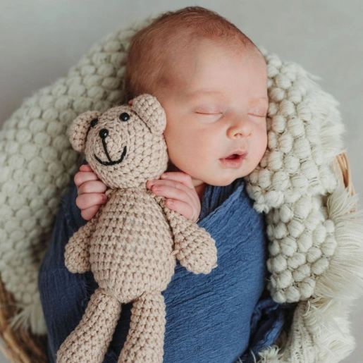 Newborn baby portrait