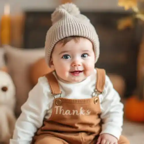 Newborn baby portrait