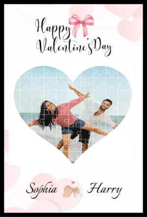 Valentine Photo Frame Customizable