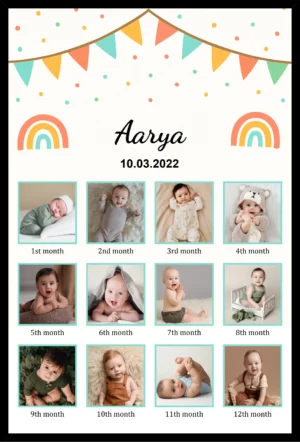 baby-first-year-photo-collage-frame