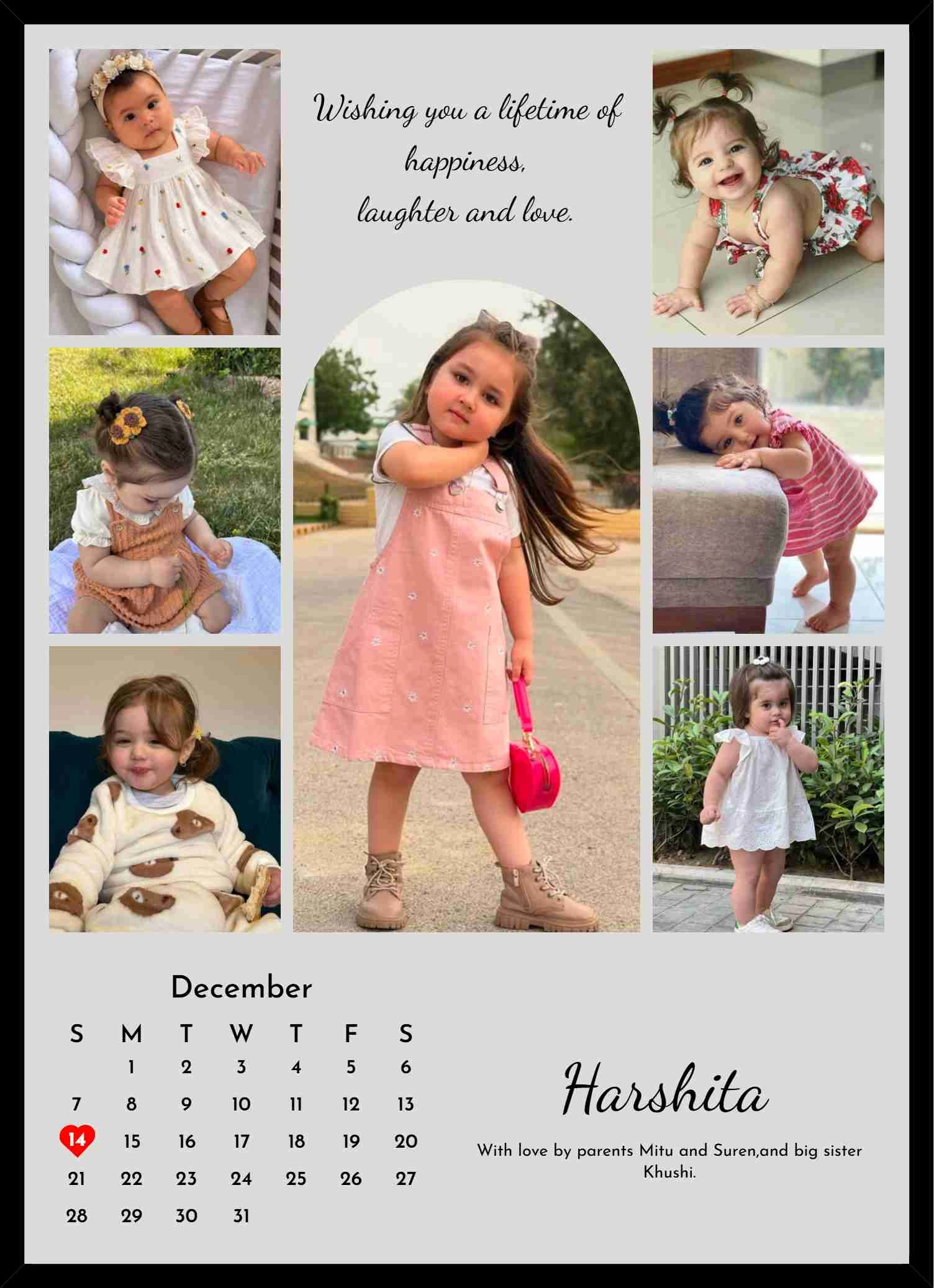 Custom Baby Photo Frame with...