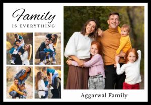 Personalised Family Is Everything Surname Photo Frame with Custom Family Name