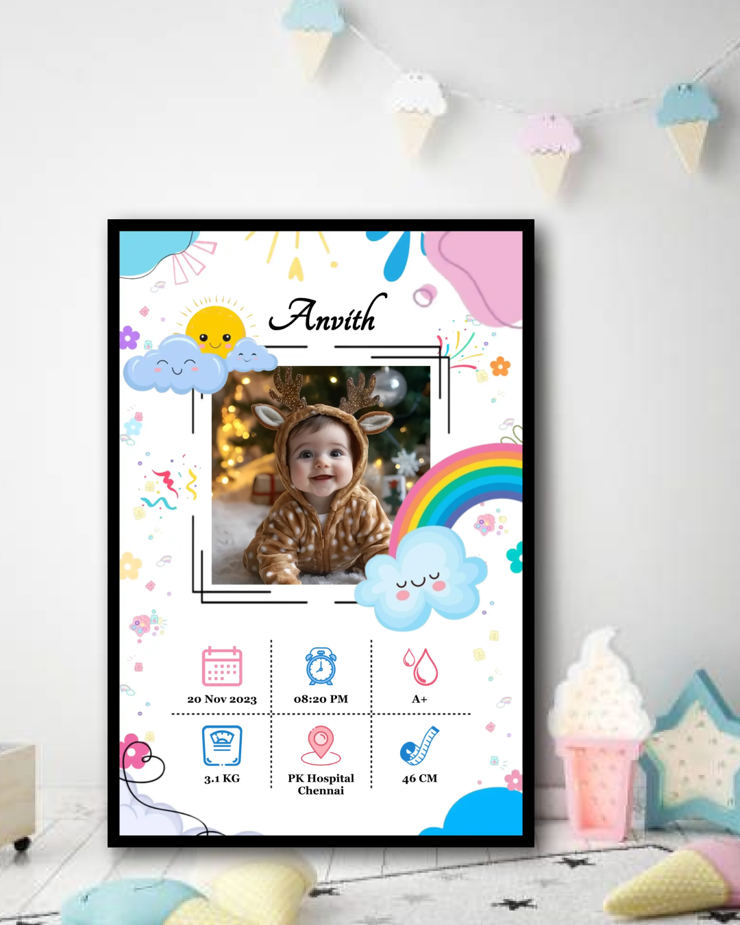 Baby Birth Frame