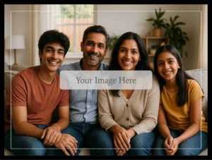 Personalized Family Photo Frame Custom Family Picture Frame with Your Photo