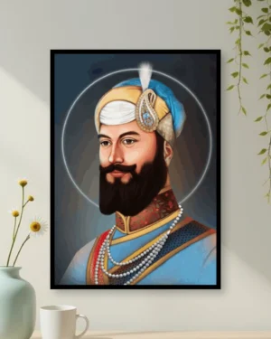 Personalized Sri Guru Hargobind Singh Ji Photo Frame