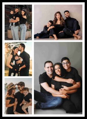 Personalized Family Memories Photo Collage Frame with Custom Family Pictures