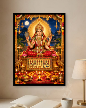 Personalised Ahoi Mata Spiritual Photo Frame – Ahoi Ashtami Devotional Wall Art